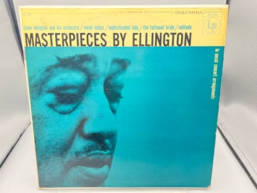 1956 Duke Ellington Masterpieces By Ellington Vinyl Album - CL 825