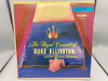 1958 Duke Ellington The Royal Concert of Duke Ellington And His Famous Orchestra Vol. I Vinyl Album