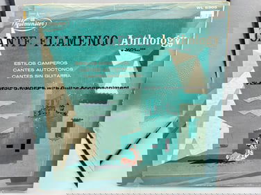 1954 Cante Flamenco Anthology Vol. III Vinyl Album - WL 5305