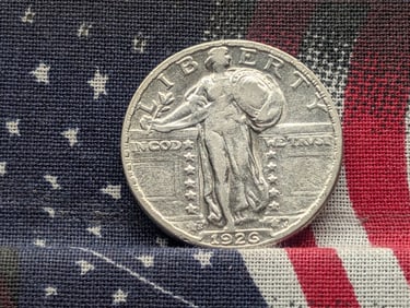 1926-S Standing Liberty Quarter - SELDOM SEEN THIS NICE!!