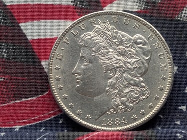 1884-O Morgan Silver Dollar