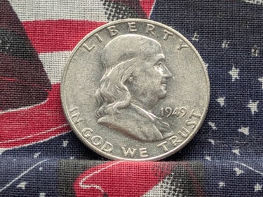 1949-S Franklin Silver Half Dollar