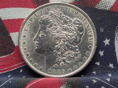 1886 Morgan Silver Dollar