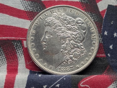 1887 Morgan Silver Dollar