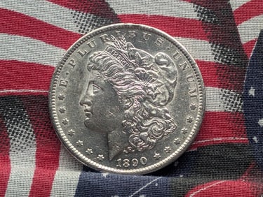 1890-S Morgan Silver Dollar