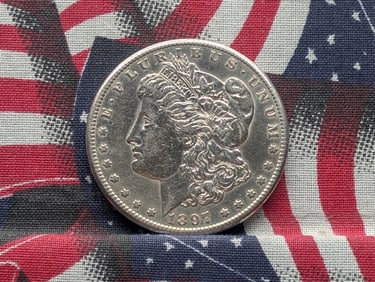 1897-S Morgan Silver Dollar