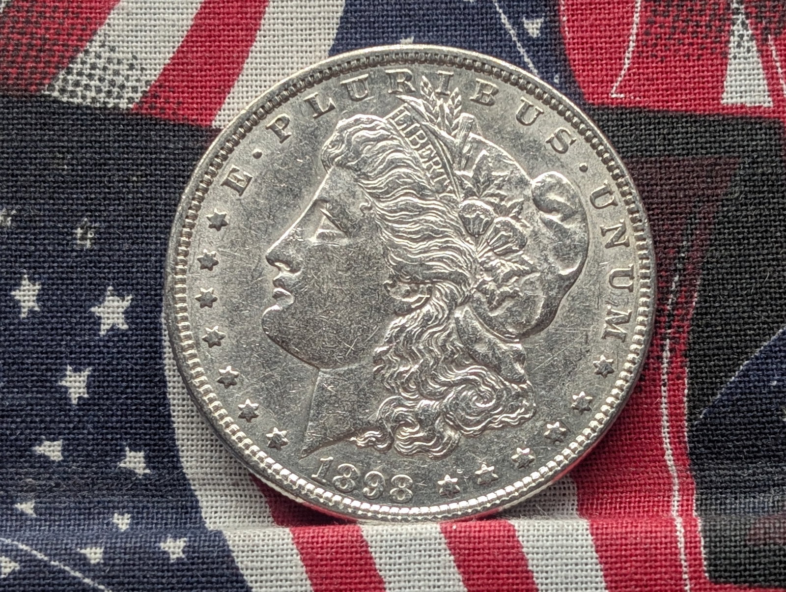 1898 Morgan Silver Dollar: 1898 Morgan Silver Dollar