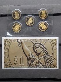Presidential Dollar Collection in Gem Proof Condition