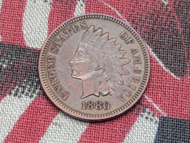1880 Indian Head Cent