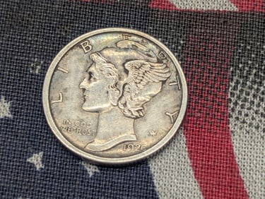 1920-D Mercury Silver Dime