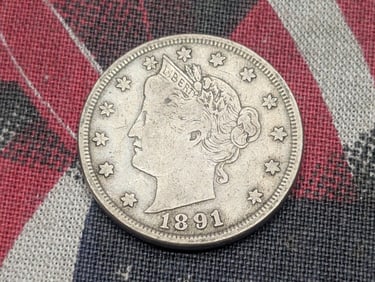 1891 Liberty Head V-Nickel