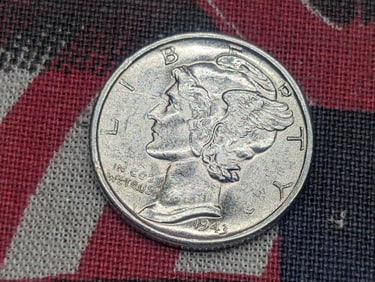 1943-S Mercury Silver Dime