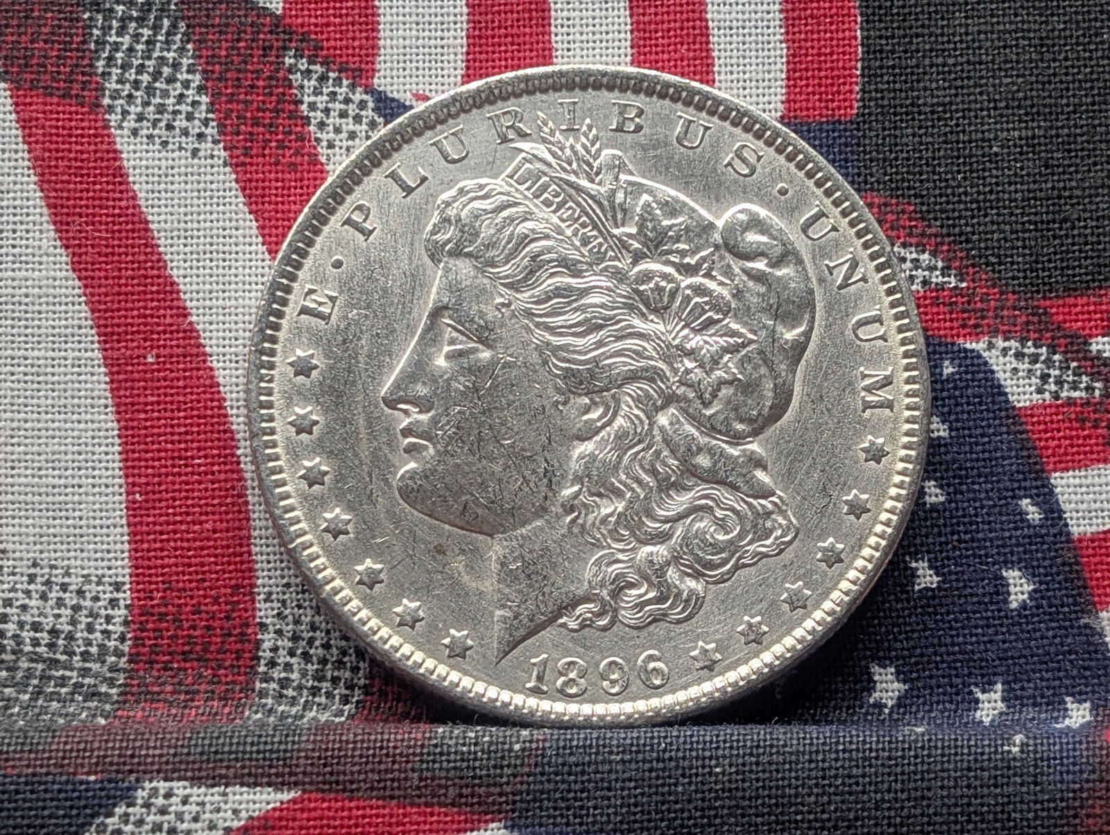 1896 Morgan Silver Dollar: 1896 Morgan Silver Dollar