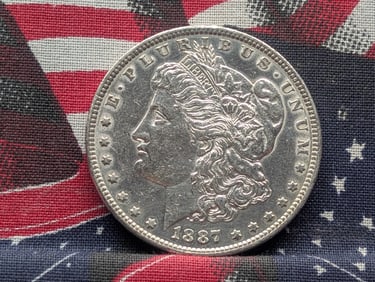 1887 Morgan Silver Dollar