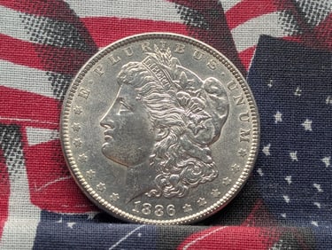 1886 Morgan Silver Dollar