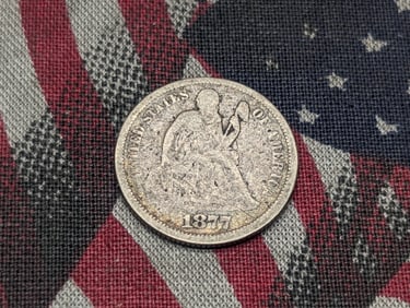 1877 Seated Liberty Dime