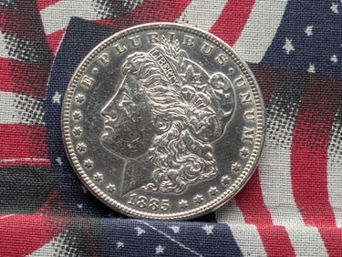 1885 Morgan Silver Dollar