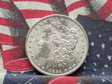 1884-O Morgan Silver Dollar