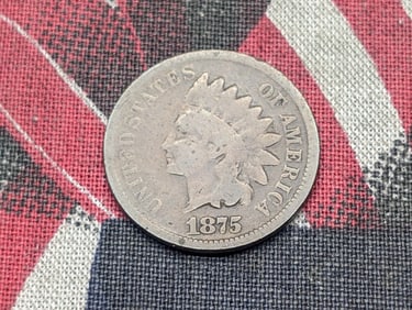 1875 Indian Head Cent