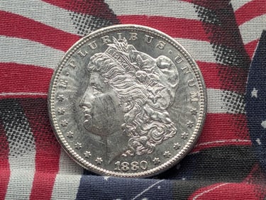 1880-S Morgan Silver Dollar
