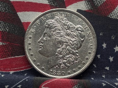 1880 Morgan Silver Dollar