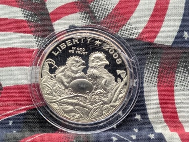 2008-S Eagle Nest Clad Proof Commemorative Half Dollar Coin