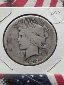 1922-S Peace Dollar