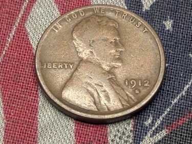 1912-S Lincoln Wheat Cent
