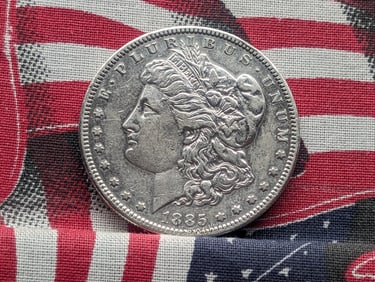 1885-S Morgan Silver Dollar