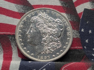 1897 Morgan Silver Dollar