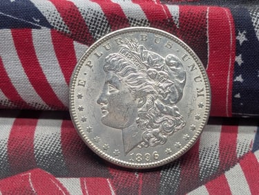 1896 Morgan Silver Dollar