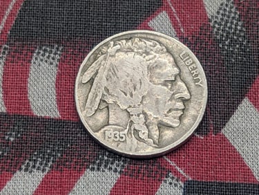 1935 Indian Head Buffalo Nickel DDR