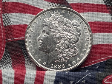 1886 Morgan Silver Dollar