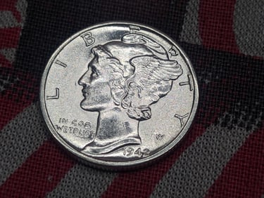 1942-D Mercury Silver Dime