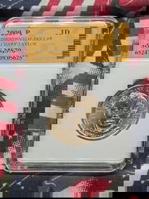 2009-P Zachary Taylor Presidential Dollar - SGS Cert. MS70