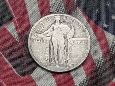 KEY DATE!! 1923-S Standing Liberty Quarter