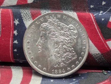 1884-O Morgan Silver Dollar