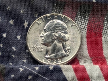 1939 Washington Silver Quarter