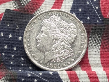 1881-O Morgan Silver Dollar