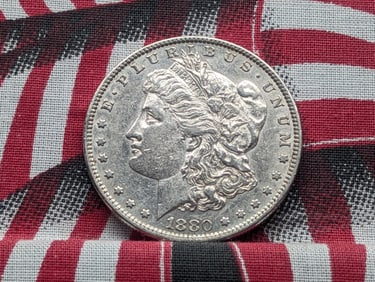 1880-O Morgan Silver Dollar