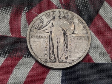 1923 Standing Liberty Silver Quarter