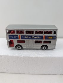 1977 Matchbox Lesney Superfast No. 17 'The Londoner' Silver Jubilee Bus