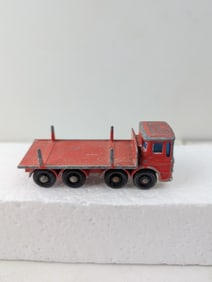 Vintage 1960s Lesney Matchbox Series No. 10 Leyland Pipe Truck, Red