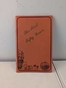 Circa 1975 Bradford Pumpkin Show 'The First Fifty Years' 50th Anniversary Commemorative Program
