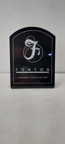 Fenton Black Acrylic Logo Display Plaque