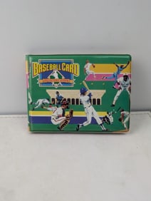 A Binder of Rickey Henderson Baseball Cards (1982-1991) in a 1988 Collectors Album
