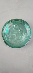 1976 Indiana Glass Spirit of '76 Carnival Glass Plate