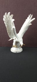 1995 Lenox The Lenox Ivory Eagle Fine Porcelain Figurine - Damage to one foot and Reglued
