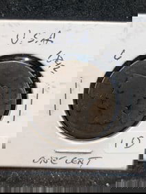 1842 Braided Hair Large Cent - 183 Years Old!