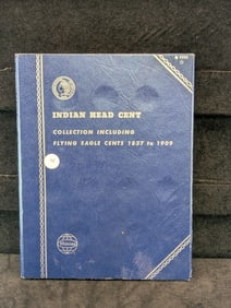 "Empty" Whitman Indian Head Cents Album